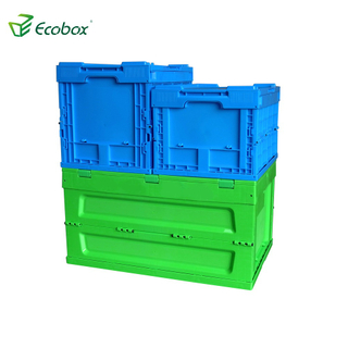 Ecobox 40x30x25.5cm pliable pliable poubelle en plastique conteneur de stockage boîte de transport